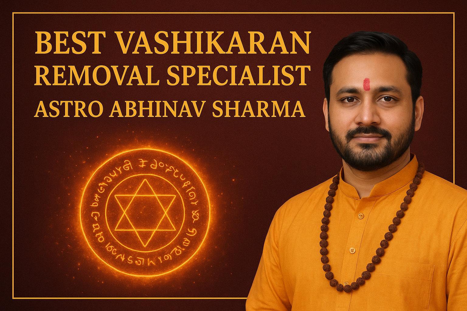 Best Vashikaran Removal Specialist | Astro Abhinav Sharma