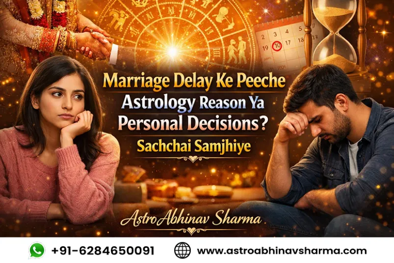 Marriage Delay Ke Peeche Astrology Reason Ya Personal Decisions
